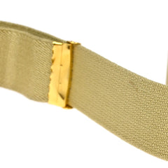 Chanel Logo Suspenders Canvas