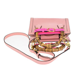 Gucci Diana NM Bamboo Handle Tote Leather