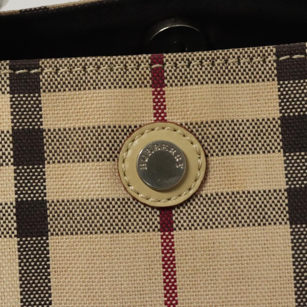 Burberry Nova Check Tote canvas check pattern