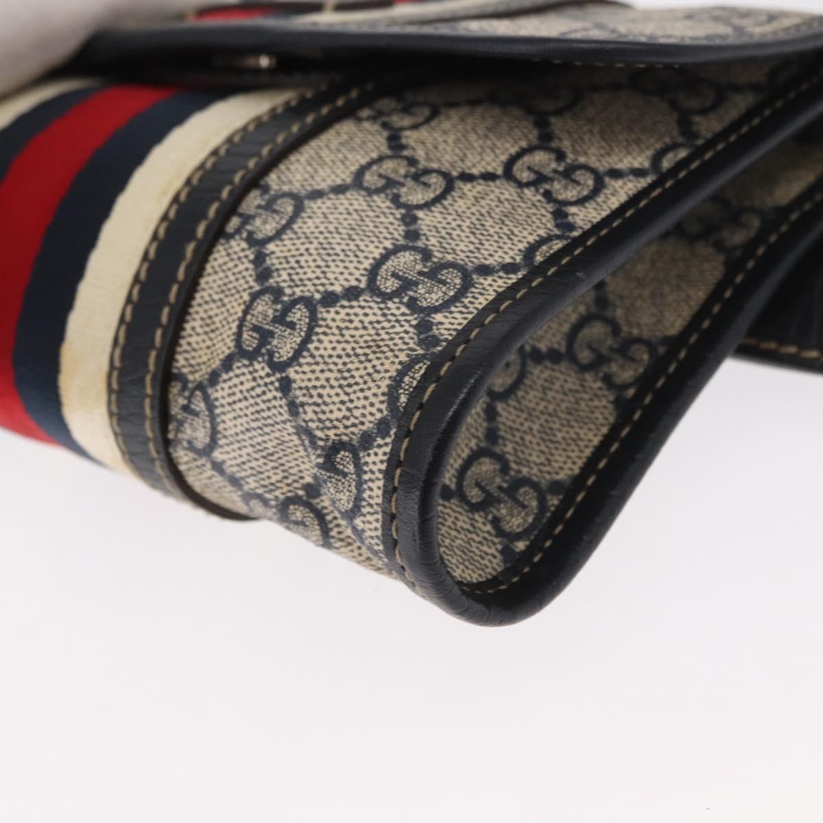 Gucci Vintage Web Belt Bag GG Coated Canvas