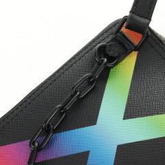 Louis Vuitton Danube Messenger Bag Rainbow Taiga Leather
