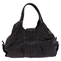 Bvlgari Chandra Hobo Leather