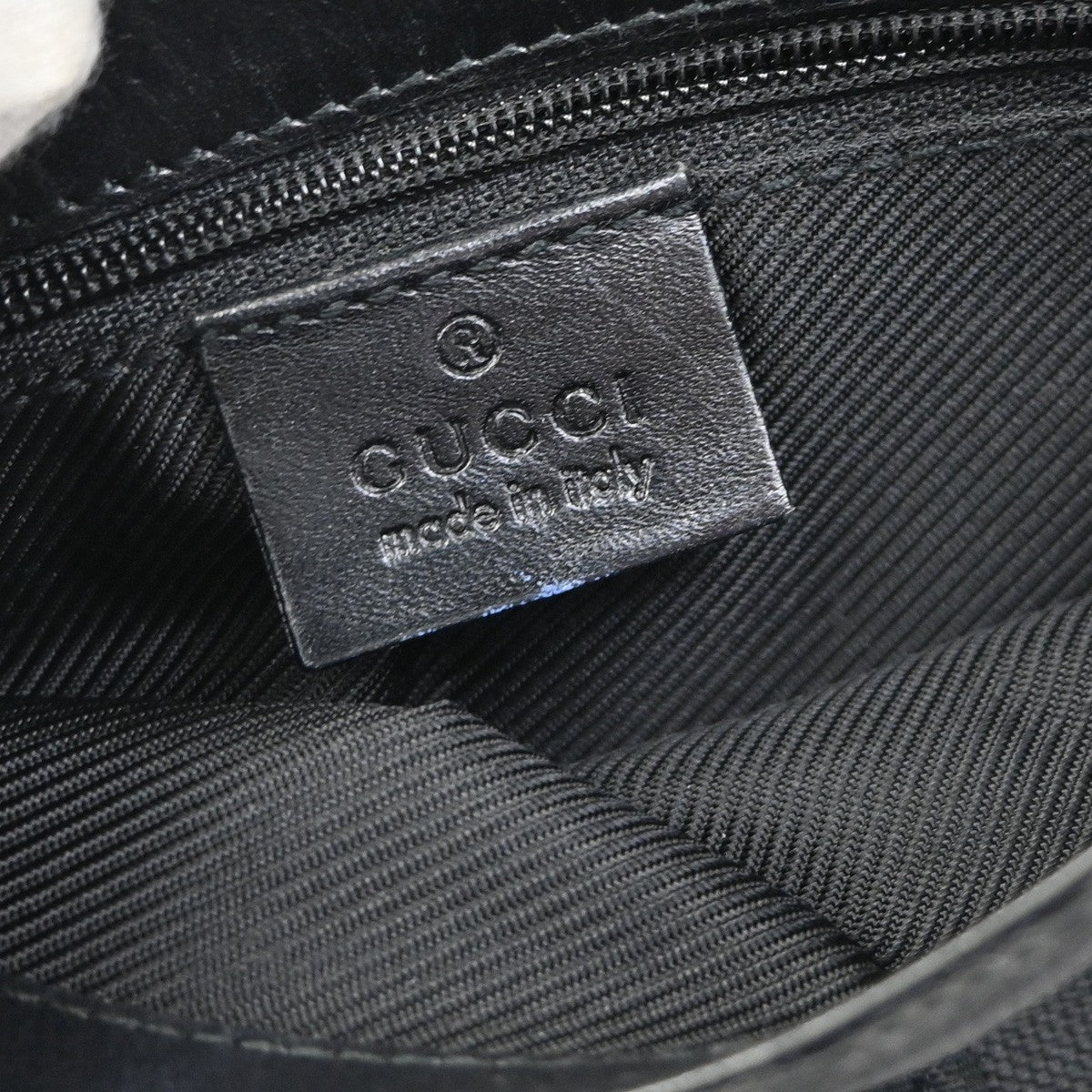 Gucci Vintage Jackie Waist Bag GG Canvas