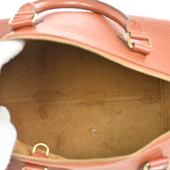 Louis Vuitton Speedy Handbag Epi Leather