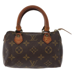 Louis Vuitton Speedy Mini HL Handbag Monogram Canvas