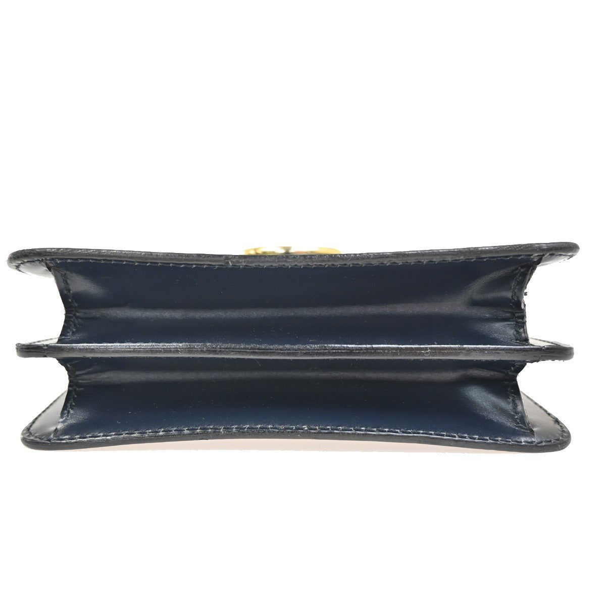 Celine Gancini Handbag Leather