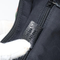 Gucci Web Zip Tote GG Canvas