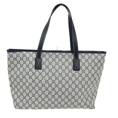Gucci Plus Tote GG Coated Canvas with Leather