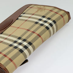 Burberry Nova check Pochette Canvas