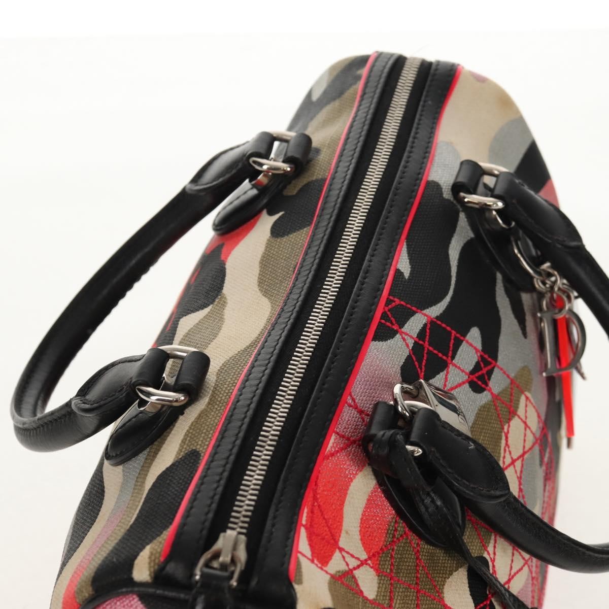 Christian Dior Polochon Satchel Limited Edition Anselm Reyle Camouflage Canvas