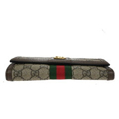Gucci Ophidia Continental Wallet GG Coated Canvas