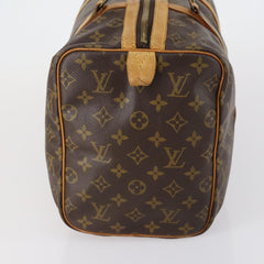 Louis Vuitton Sac Souple Handbag Monogram Canvas