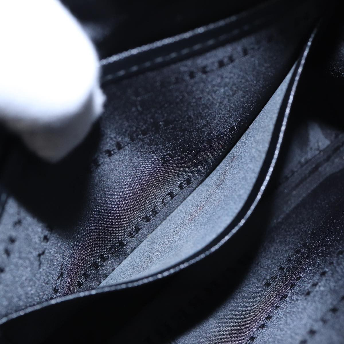 Burberry Zip Pouch Leather