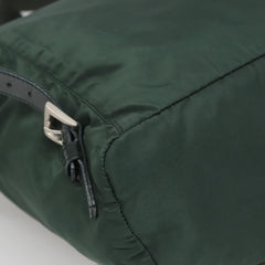 Prada Front Pocket Buckle Backpack Nylon