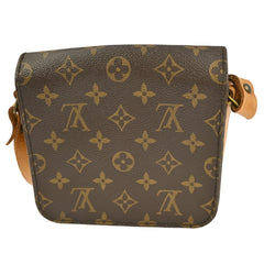 Louis Vuitton Cartouchiere Handbag Monogram Canvas