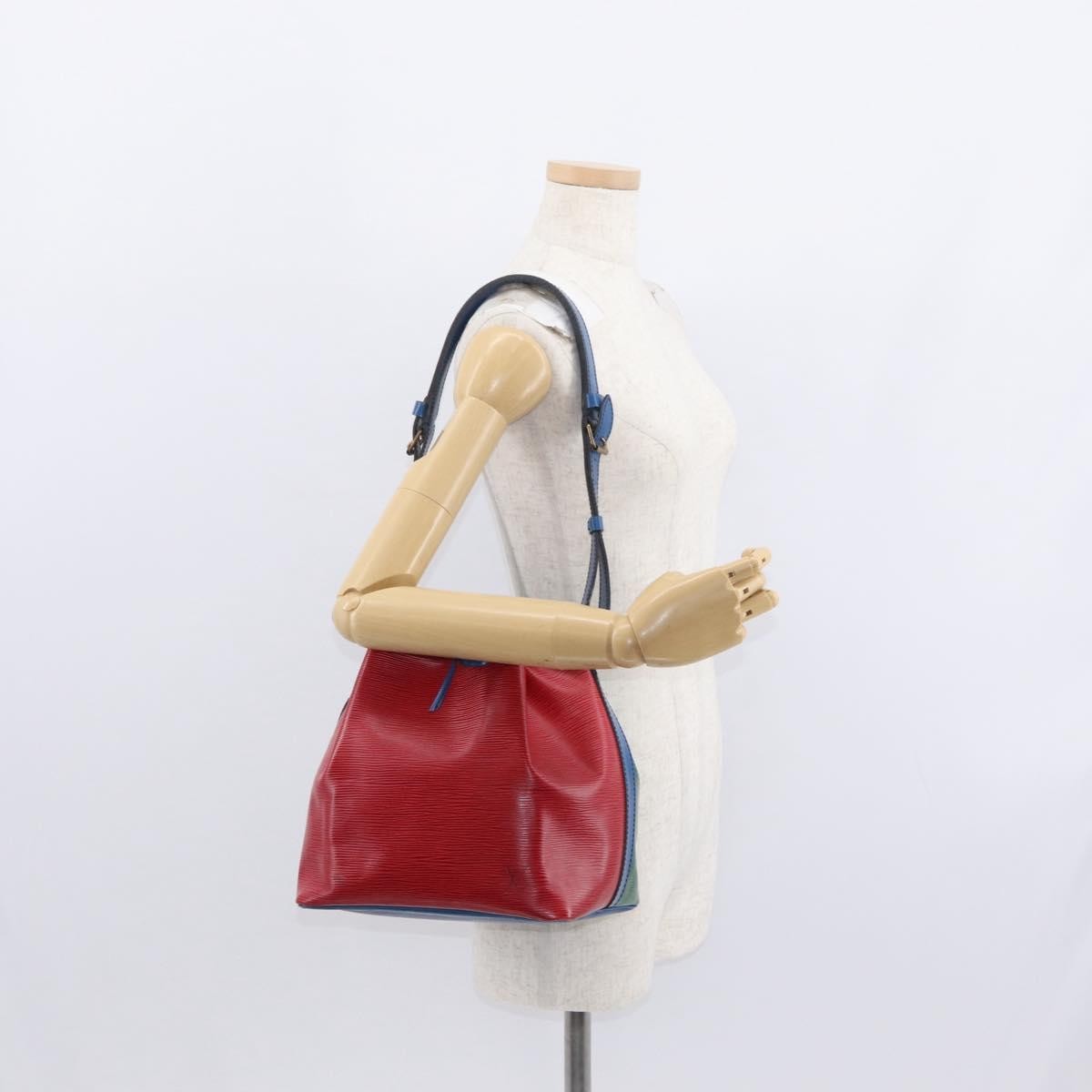 Louis Vuitton Tricolor Petit Noe NM Handbag Epi Leather