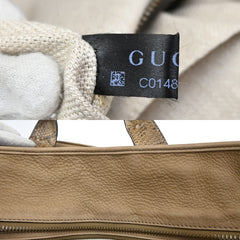 Gucci Twice Satchel Nubuck with Python