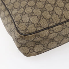 Gucci Front Zip Messenger GG Coated Canvas