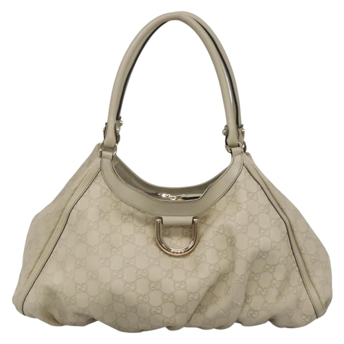 Gucci D-Ring Tote Guccissima Leather