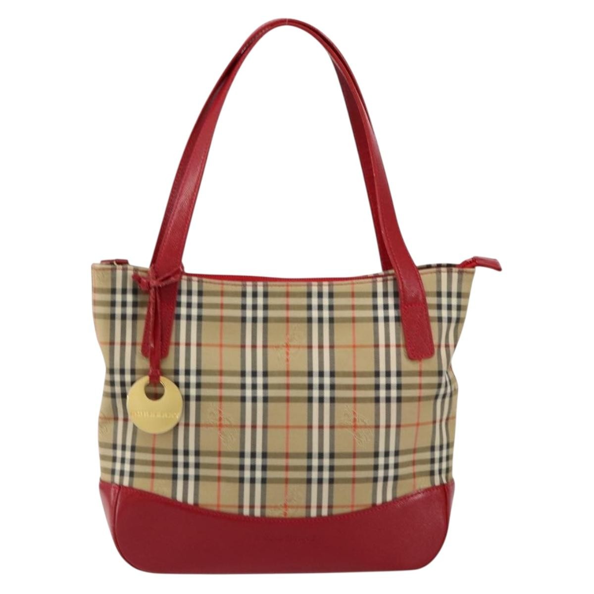 Burberry Nova Check Handbag Nova Check Canvas