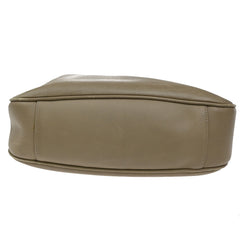 Gucci Vintage Bamboo Handle Open Hobo Leather