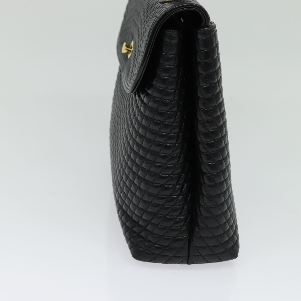 Bally Vintage Handbag Quilted Leather