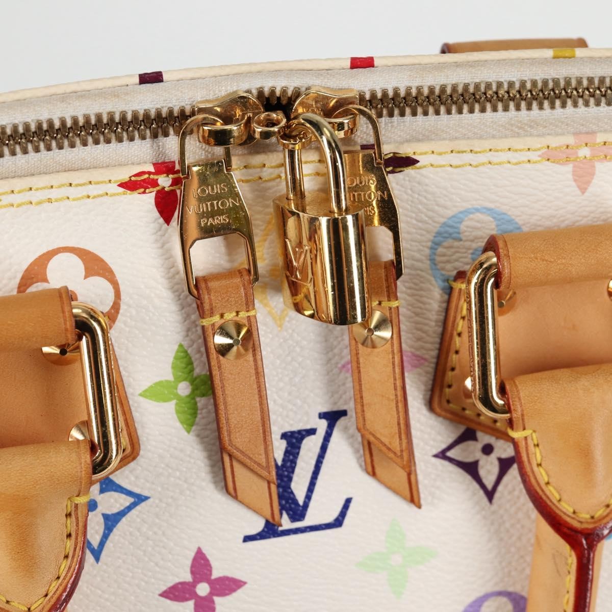Louis Vuitton Alma Handbag Monogram Multicolor