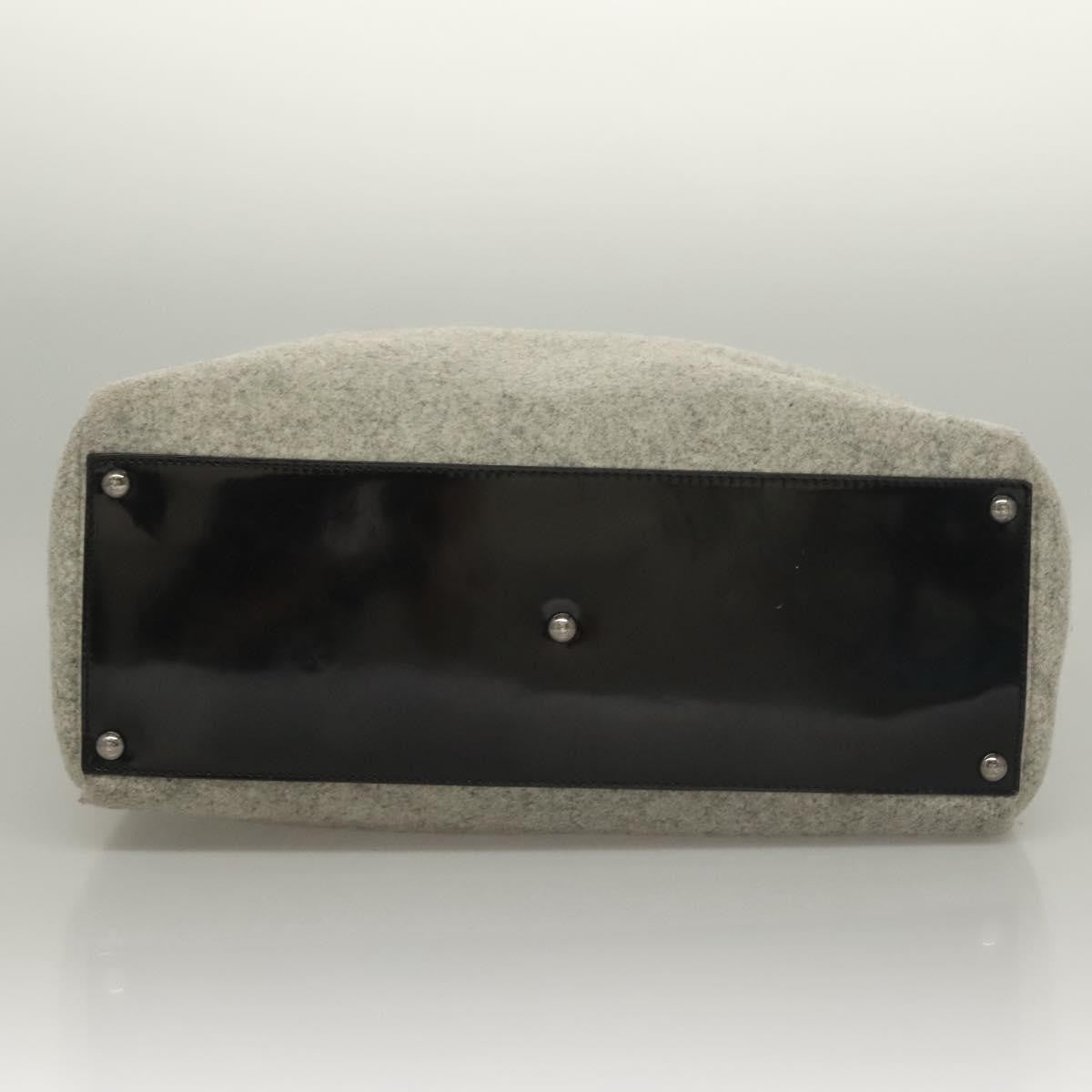 Fendi 2Jours Bag Felted Wool and Astrakhans