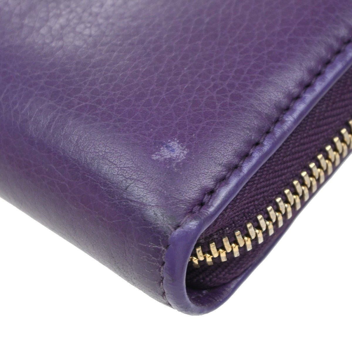 Gucci Soho Zip Around Wallet Leather