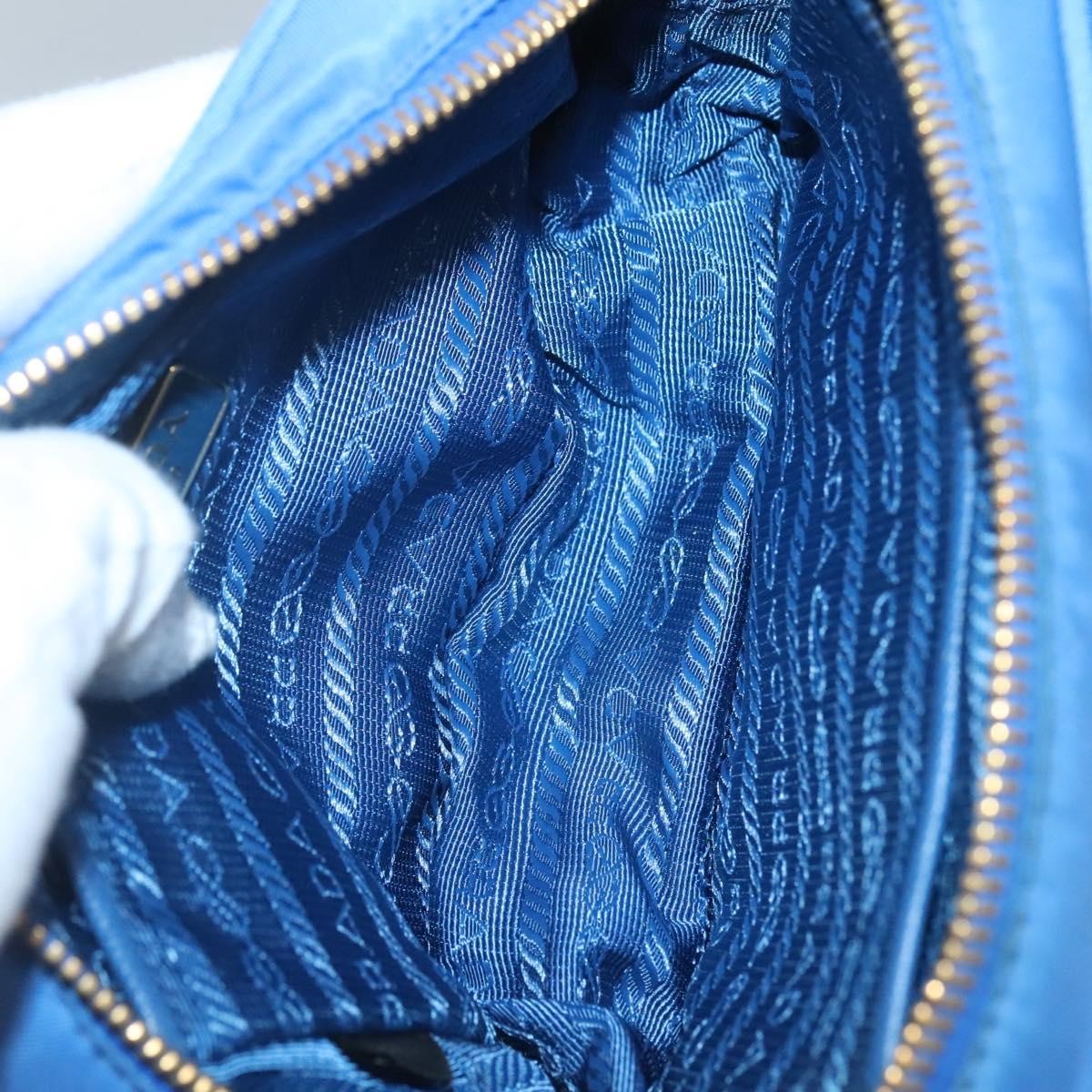 Prada Bow Camera Crossbody Bag Tessuto