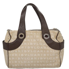 Bvlgari Logomania Handbag Canvas