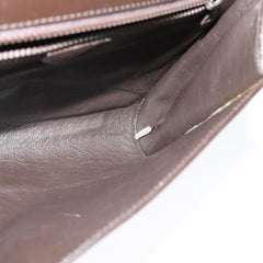 Celine Vintage Circle Logo Crossbody Bag Leather