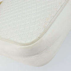 Bally Vintage Chain Shoulder Bag Quilted Leather