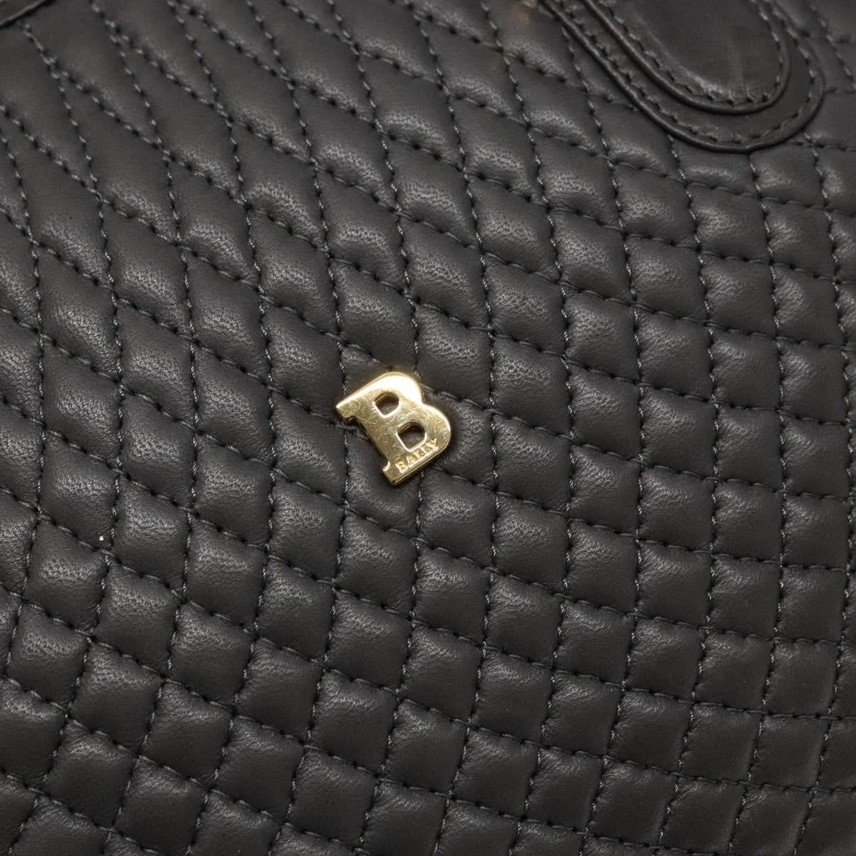 Bally Vintage Handbag Quilted Leather