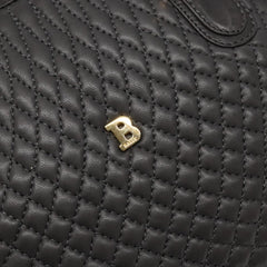 Bally Vintage Handbag Quilted Leather