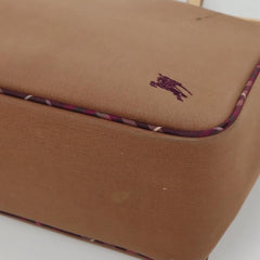 Burberry Nova Check Tote Leather