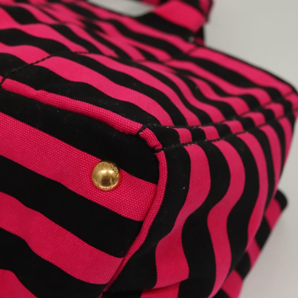 Prada Canapa Open Tote Canvas