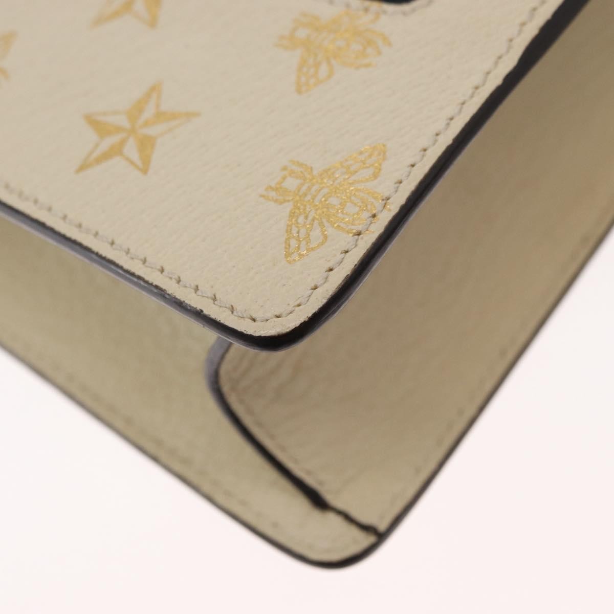 Gucci Sylvie Top Handle Bag Printed Leather