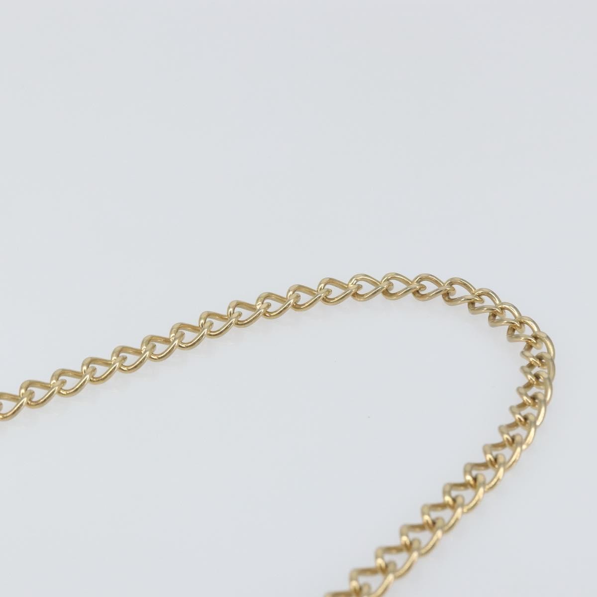 Bally Vintage Chain Shoulder Bag Quilted Patent leather