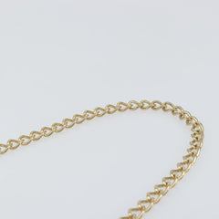 Bally Vintage Chain Shoulder Bag Quilted Patent leather