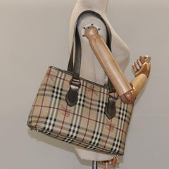 Burberry Regent Tote Haymarket Coated Canvas