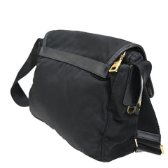 Prada Buckle Messenger Bag Tessuto