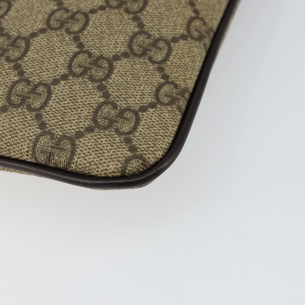 Gucci Flat Messenger Bag GG Canvas