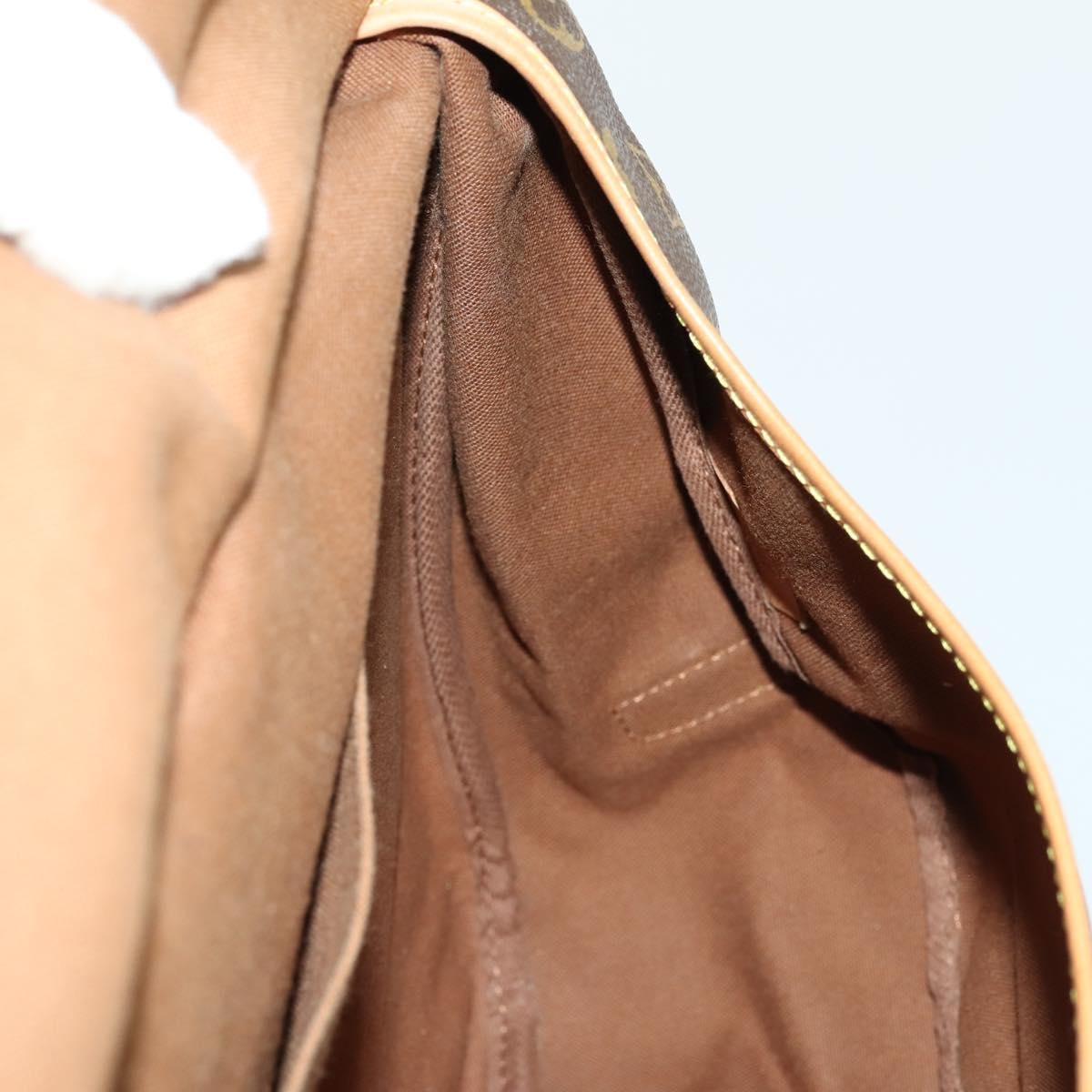 Louis Vuitton Saumur Handbag Monogram Canvas