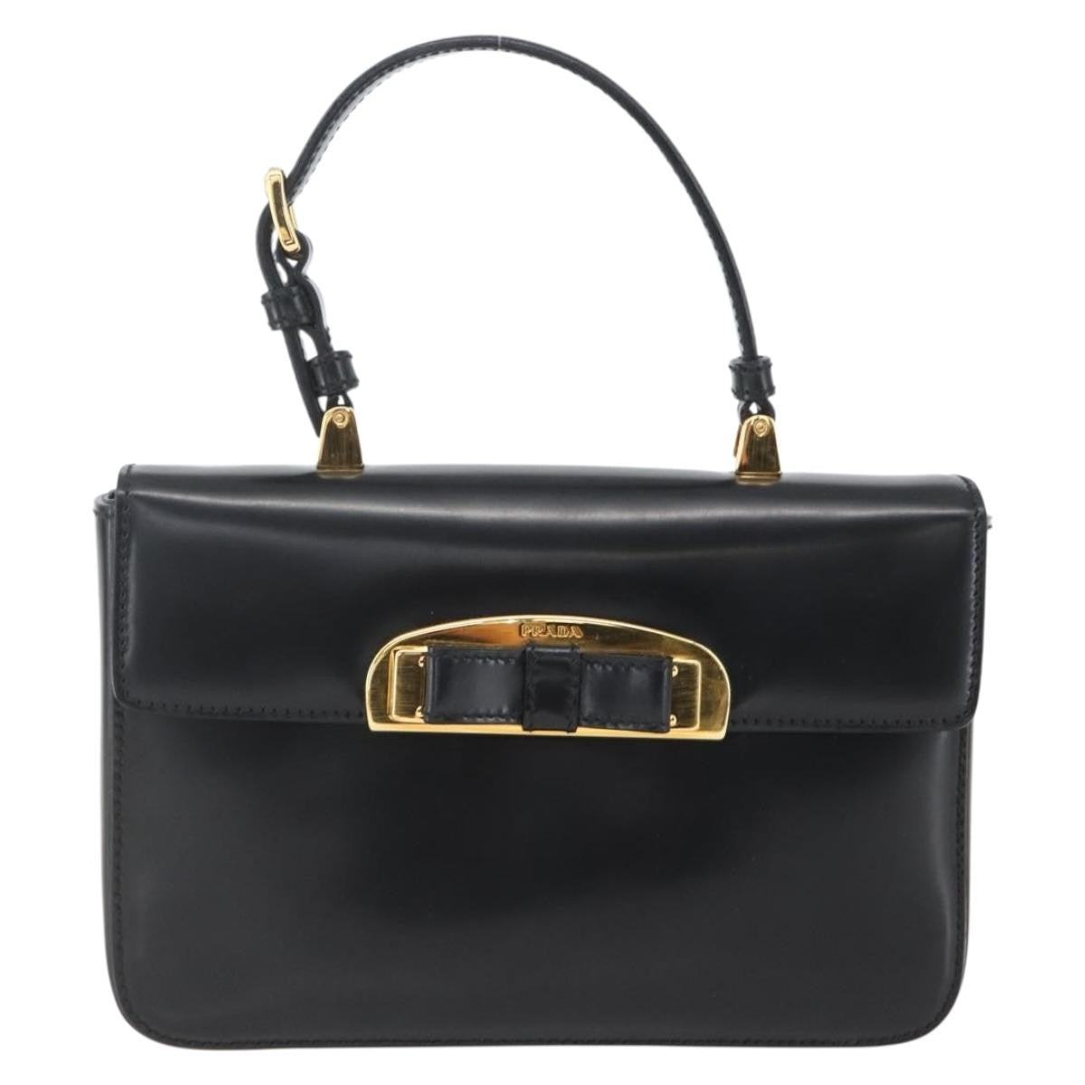 Prada Bow Top handle bag Leather
