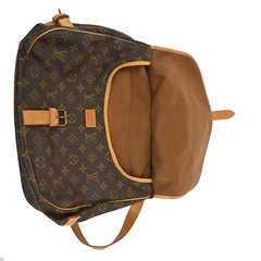 Louis Vuitton Saumur Handbag Monogram Canvas