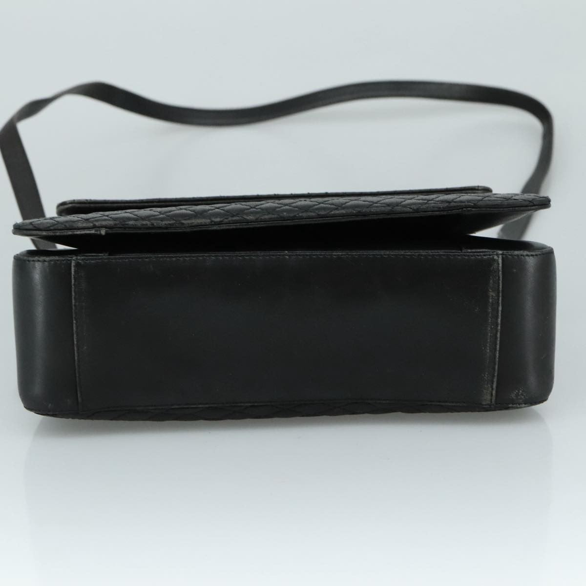 Bally Vintage Flap Handbag Quilted Leather