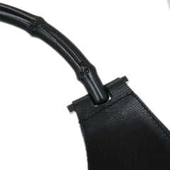 Gucci Vintage Bamboo Handle Bag Leather