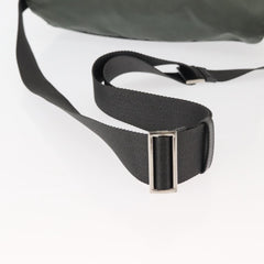 Prada Double Buckle Flap Messenger Bag Tessuto