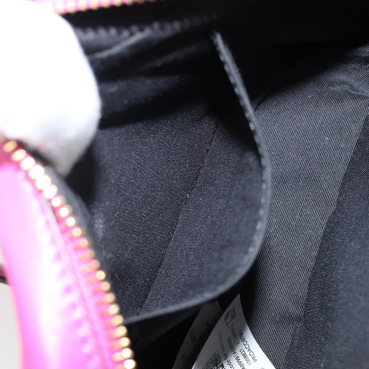 Versace Medusa Icon Front Slip Pocket Camera Bag Quilted Leather